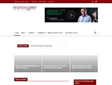 Tablet Screenshot of miningmx.com